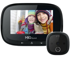 MBG Line SF55 juodojo leidimo durų vaizdo kamera