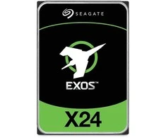 „SEAGATE“ standžiųjų diskų serverio „Exos X24“ standusis diskas 512E/4KN (3,5 colio / 12 TB / SATA 6Gb/s / 7200 aps./min.) ISE