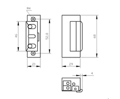 Elektra Plus ELEKTROMAGNETINĖ UŽKABA R4-24.20
