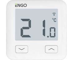 Engo Controls Belaidis temperatūros reguliatorius E10-W, 230 V, baltas