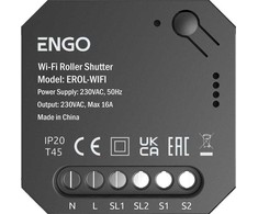 „Engo ENGO Controls EROL-WIFI“ – „Wi-Fi“ roletų valdiklis, skirtas „ENGO Smart“ potinkinio sistemai