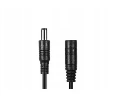 Espe Nuolatinės srovės ilgintuvas 5,0 m, dviejų laidų 2x0,5 mm2, pintas kištukas/lizdas 2,1x5,5 mm