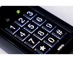 EUA EURA AC-20C7 Juodas combination lock