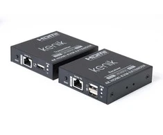 HDMI ilgintuvas Kenik KG-EX70HDMI-P/U/4K6 vaizdo įrašas + pelė per susuktą porą