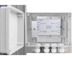 EXTENDER POE PULSAR EXT-POE3H hermetiškame korpuse, skirtas 3 IP kameroms