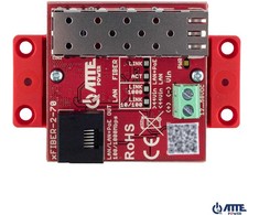 Atte Power Gigabito eterneto medijos keitiklis ATTE xFIBER‑2‑70 (PoE OUT)