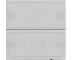 GIRA mygtuko jutiklis 4 Comfort 2x KNX TS4 antracitas 5002028
