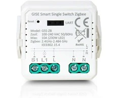 GISE Smart Single Zigbee relės modulis | Tuya | GSS-ZB