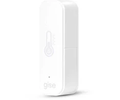 GISE Smart temperatūros jutiklis i wilgotności Wi-Fi Baltas | Tuya | GTHS-WF-01-W