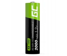 Green Cell AKUMULATORKI Žalias Cell 2x AA HR6 2000mAh GR06