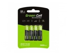 Green Cell AKUMULATORKI Žalias Cell 4x AA HR6 2000mAh GR02