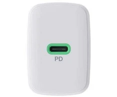 Green Cell Žalias Cell Greencell PowerSource Solo30 Ladegerät USB C baltas maitinimo adapteris 30W maitinimo tiekimas