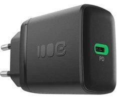 Green Cell Žalias Cell Greencell PowerSource Solo30 įkroviklis USB C juodas maitinimo adapteris 30 W maitinimo tiekimas