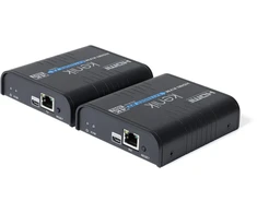 HDMI ilgintuvas Kenik KG-EX120HDMI-U/IP/4K6 vaizdo įrašas + pelė per susuktą porą