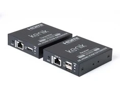 HDMI ilgintuvas Kenik KG-EX70HDMI-P/U/4K6 vaizdo įrašas + pelė per susuktą porą