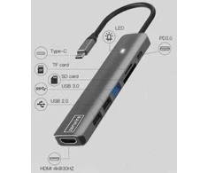 Šakotuvas Stotis/Replikatorius Zenwire USB-C (0000000321)
