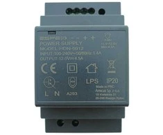 DIN bėgelio ESPE HDN-6012 12V/54W/4.5A JUNGIMO MAITINIMAS