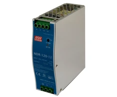 MEAN WELL NDR-120-48, 120 W, 115–230 V, 47–63 Hz, 1,3 A, 16 ms, 89 %