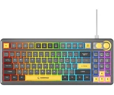 Klaviatūra Rampage Cyclone Knob RGB 90%