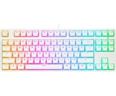 Klaviatūra Rampage mechaninis TKL GHOST Huano Raudona Switch balta