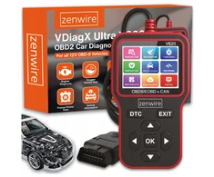 Interfejs Tester Skaner Diagnostyczny OBD2 ELM327 CAN Zenwire V620