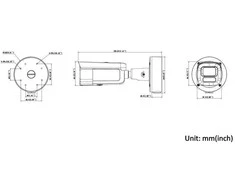IP kamera Hikvision DS-2CD2686G2H-IZS(2.8-12mm)eF/Juodas