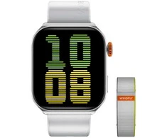 Weofly Edge 2 Išmanusis laikrodis - Multifunction Watch Bluetooth BT5.3 Sidabrinis