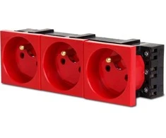 Javel 3M trigubas elektros lizdas + spyna