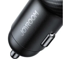 Automobilinis įkroviklis Joyroom JR-CCD04 2xUSB-C/USB-A 30W juodas