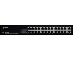 Šakotuvas Jungiklis POE PULSAR S124 24+2 UPLINK POE+ GIGABIT