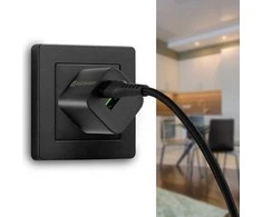 Usams USB-C / Lightning kabelis Apple iPhone LED RGB everActive CBB-1CIR 100cm PD 27W
