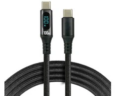 USB-C / USB-C LCD LAIDAS everActive CBB-1PD5L 100cm 20V 5A 100W