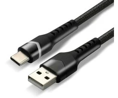 USB-A / USB-C RGB LED LAIDAS everActive CBB-1CBR 100cm 3A