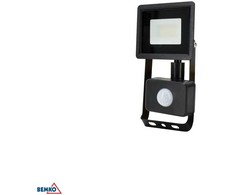 Bemko Kafler LED SMD prožektorius KASTEL 10W 4000K 800LM IP65 juodas piro