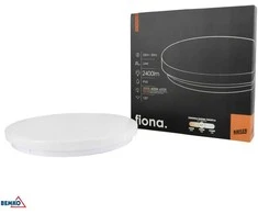 Kafler plafoniera LED FIONA 24W 3000/4000/6500K 2400LM IP20 balta