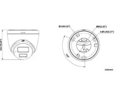 DS-2CE78U0T-LTS (2.8mm) kamera HIKVISION