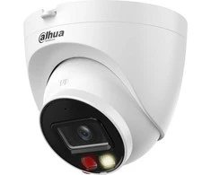 „Dahua Technology Co“ IP kamera. 6MP 1/2,7 colio CMOS, 2,8 mm. 112° F1,6, 20 kadrų per sekundę, IR+LED 30 m., WDR, IVS, IP67, mikrofonas.