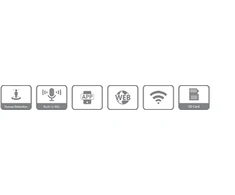 IP KAMERA IPC-HFW1230DS-SAW-0280B Wi-Fi - 1080p 2.8 mm DAHUA