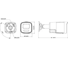 DS-2CD1T67G3-LIU (2.8mm) kamera HIKVISION