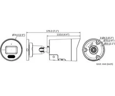 Hikvision DS-2CD2067G2H-LIU/SL(2.8mm)(eF) Kamera IP