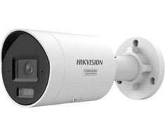 IP kamera Hikvision Bullet DS-2CD2087G3-LI2UY/SL F2.8 (juoda, 8MP, hibridinis apšvietimas, IR+LED 40m)