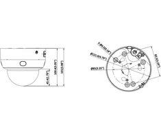 Kamera IP Hikvision DS-2CD2143G2-LIPTRZS2UY(2.8/4)Juodas