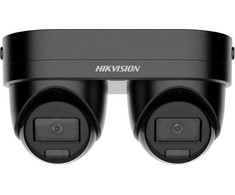 Hikvision Pro serijos „AcuSense“ DS-2CD2343G2D-LIZ2UY/SL(2.8/4)Juodas pramoninė vaizdo kamera, pasukama ir palenkiama IP saugos kamera, lauko, 2688 x 1520 pikselių, montuojama ant lubų / sienos