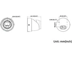 Hikvision Pro Series DS-2CD2H86G2H-IZSY(2.8-12MM)(EF) apsaugos stebėjimo kamera Bokštelis IP apsaugos kamera Lauke 3840 x 2160 pikseliai Lubos / siena