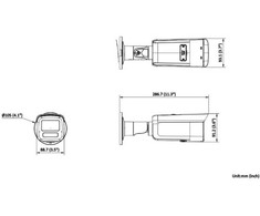 Hikvision Pro Series with AcuSense DS-2CD2T23G2-4LI(2.8MM) apsaugos stebėjimo kamera Kulka (forma) IP apsaugos kamera Lauke 1920 x 1080 pikseliai Lubos / siena