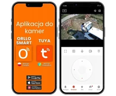 Kamera IP Orllo TZ1 Cloud SIM 4G LTE su panelem solarnym