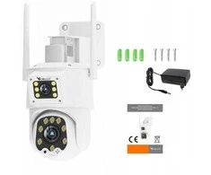 Tinklo kamera Orllo TZ8 Dual 4MP+4MP 4G SIM LTE Wi-Fi