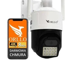 ORLLO Z17 Ultra 4K IP kamera lauke, pasukama GSM SIM kortelei