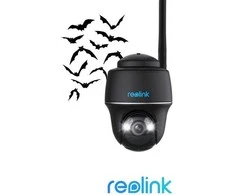 Reolink | 5 MP belaidė saulės baterijomis maitinama kamera su pasukimo ir pakreipimo funkcijomis | „Argus“ serija B430 | PTZ | 5 MP | 2,8 mm | „Micro SD“, maks. 128 GB