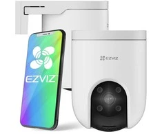 Valdoma 4G IP kamera su SIM jungtimi EZVIZ CS-H8C 4G LTE, 3Mpix, PIR, MicroSD jungtis, Ezviz app